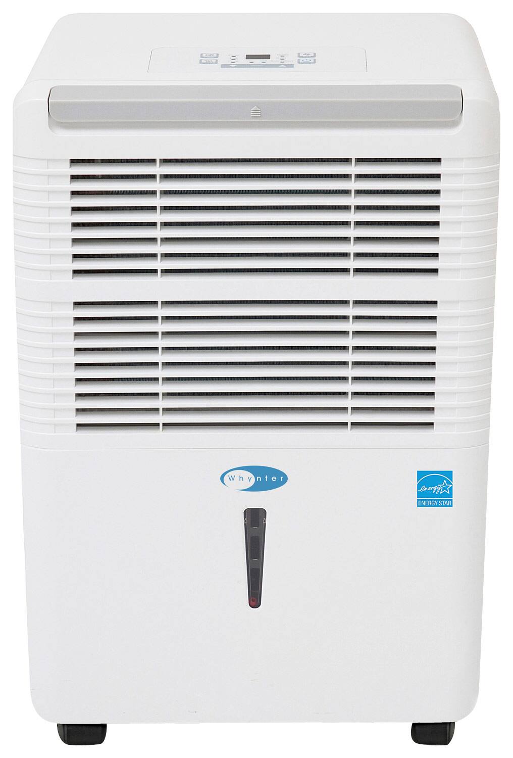 Front. Whynter - 30-Pint Portable Dehumidifier - White.