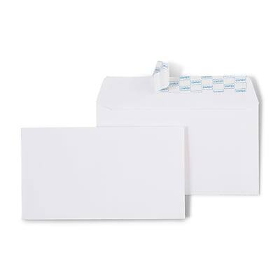 Front. Staples - QuickStrip EasyClose #6 3/4 Business Envelopes, 3 5/8" x 6 1/2", 100/Box - White.