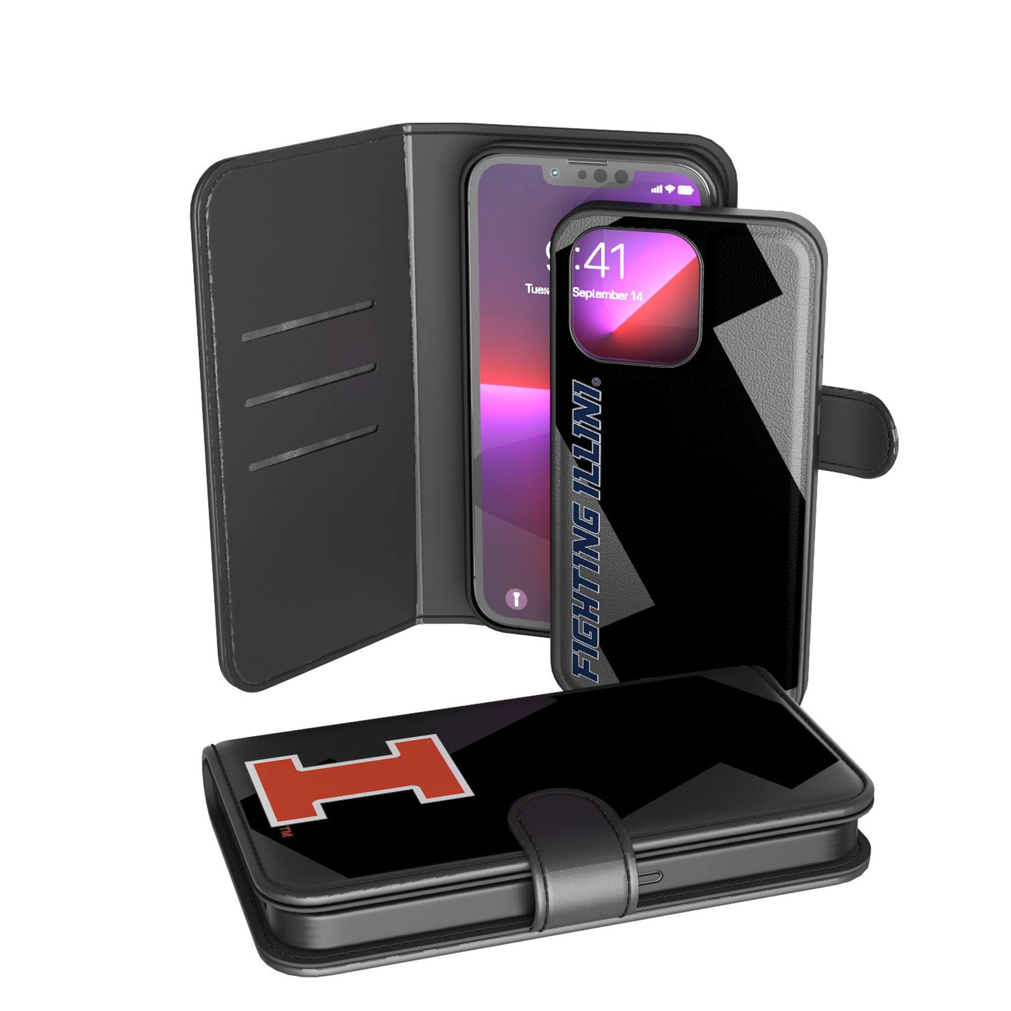 Keyscaper - NCAA - Illinois Fighting Illini iPhone Wallet Case - 13 Pro Max - Multicolor price history on PriceWatchPro