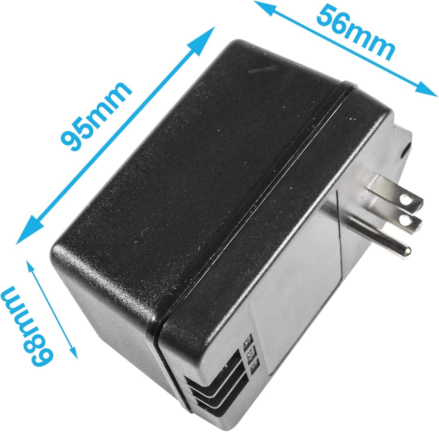 HQRP 120V to 12V AC 40VA Transformer for Fountain Pump, Lighting