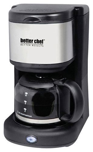 Better Chef 4-Cup White Residential Drip Coffee Maker in the