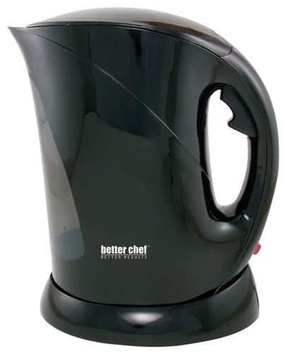 Angle. Better Chef - 7-1/4-Cup Electric Kettle - Black.