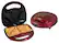 Angle. Better Chef - Sandwich Grill - Red.