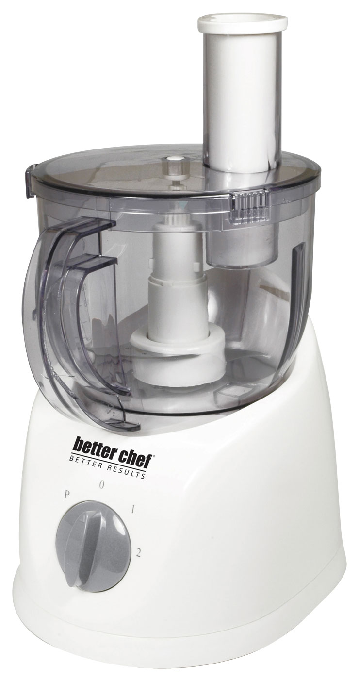 Best Buy: Better Chef HealthPro 6-Cup Food Processor White 91577741M