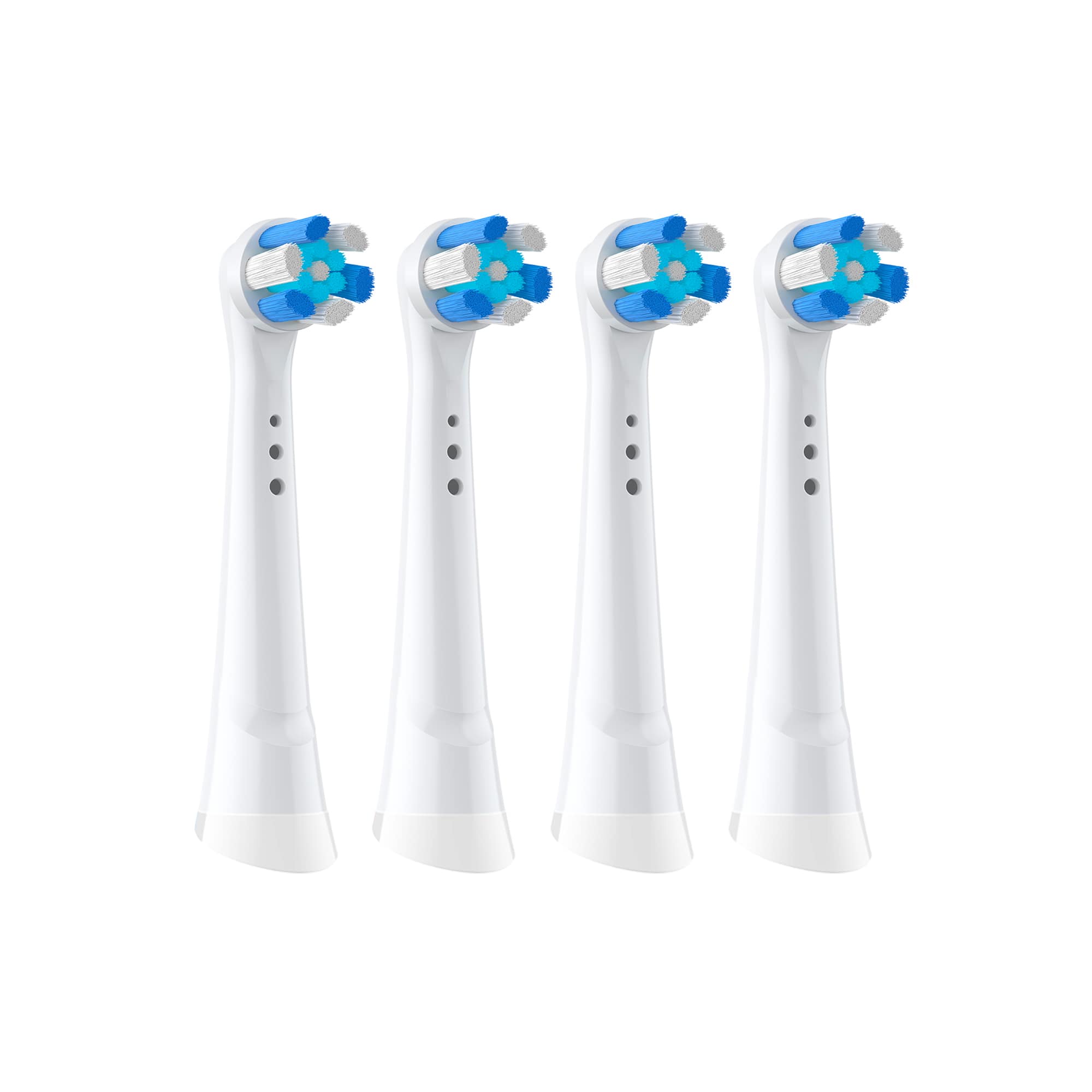 Pursonic - 4-Pack Replacement Brush Heads Compatible with Oral-B iO Series 2–10