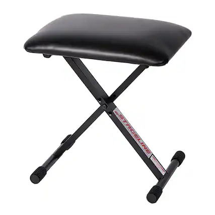 Front. Stageline - Stageline KB40 Keyboard Bench, Black - "NA".