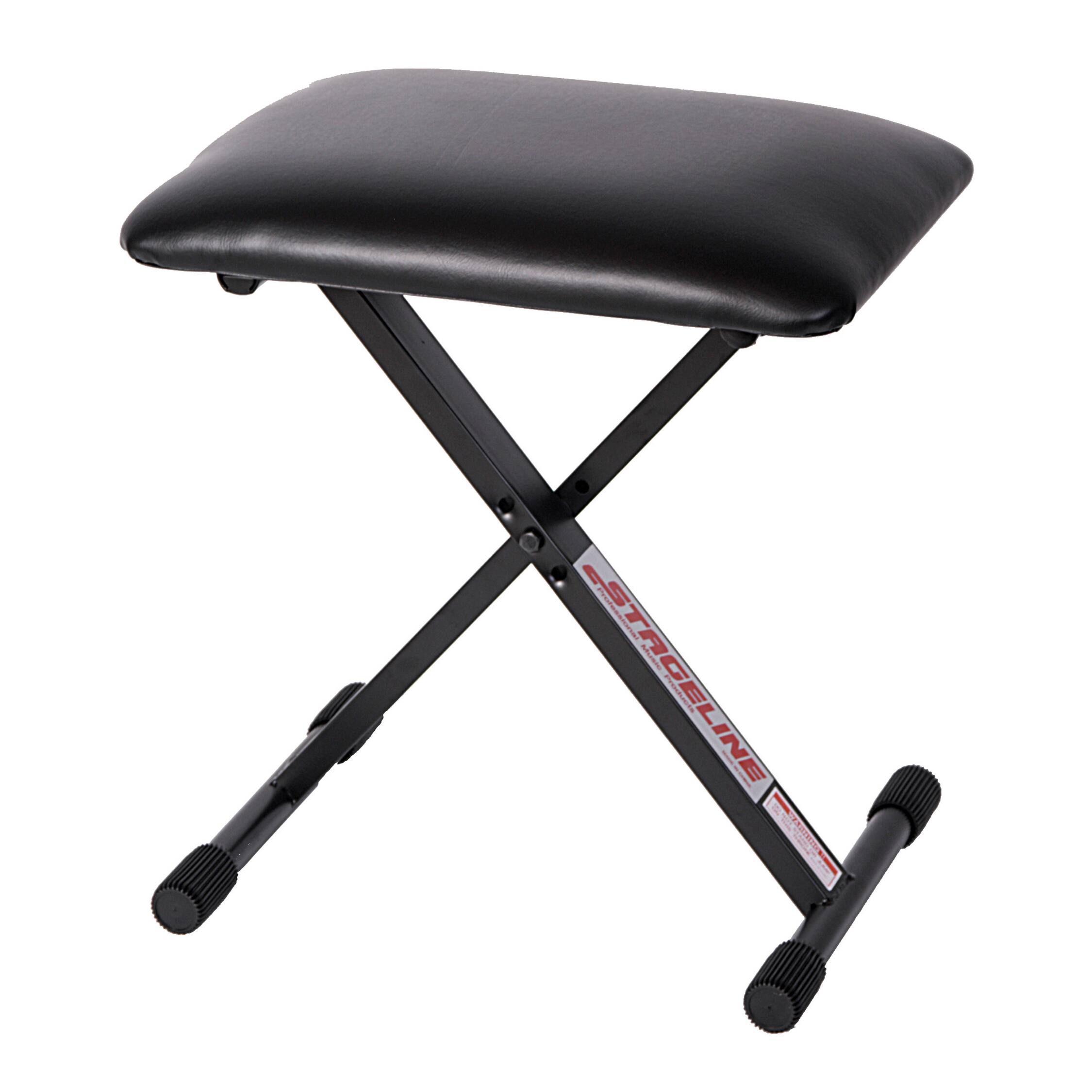 Front. Stageline - Stageline KB40 Keyboard Bench, Black - "NA".