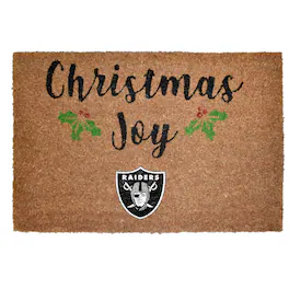 The Memory Company - Las Vegas Raiders 23" x 35" Holiday Door Mat - Multicolor