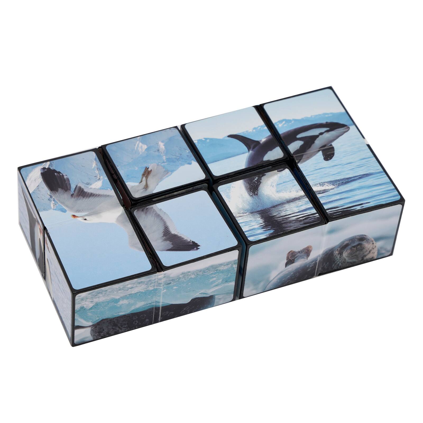 Alt View 8. Topteng - 2-in-1 Transformable Star Magic Cube - North & South Poles Design, Shape-Shifting Puzzle Toy for Kids & Adults.