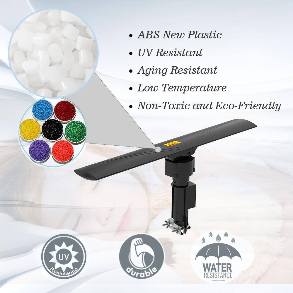 ABS New Plastic  
UV Resistant  
Aging Resistant  
Low Temperature  
Non-Toxic and Eco-Friendly  
UV Resistance  
Durable  
Water Resistance