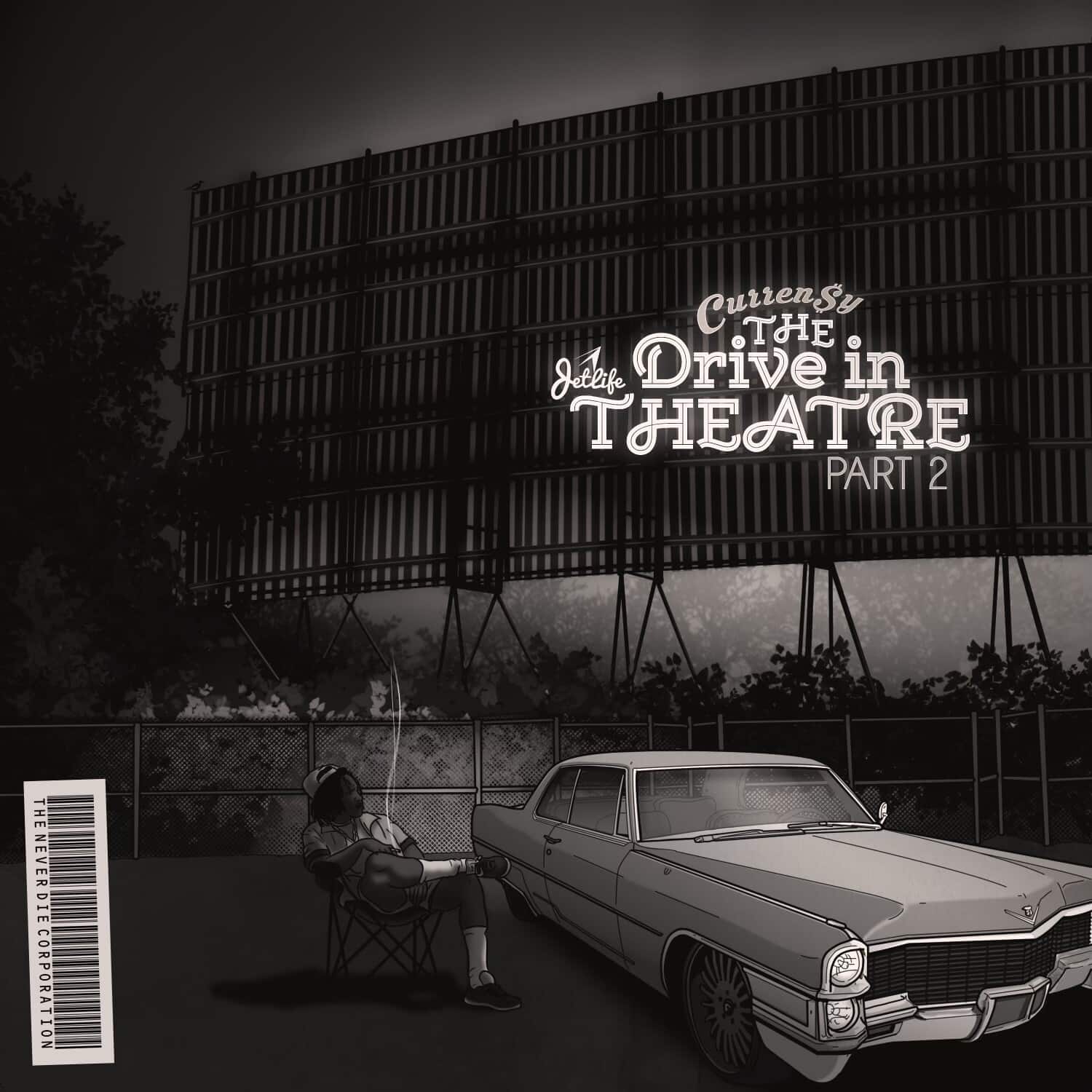 Curren$y - The Drive In Theatre Part 2 - Smokey Clear  - VINYL LP