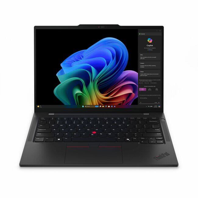 Lenovo - ThinkPad T14s Gen 6 21N1002DUS 14" Copilot+ PC Notebook - WUXGA - 60 Hz - Qualcomm Snapdragon X Plus X1P-42-100 - Black
