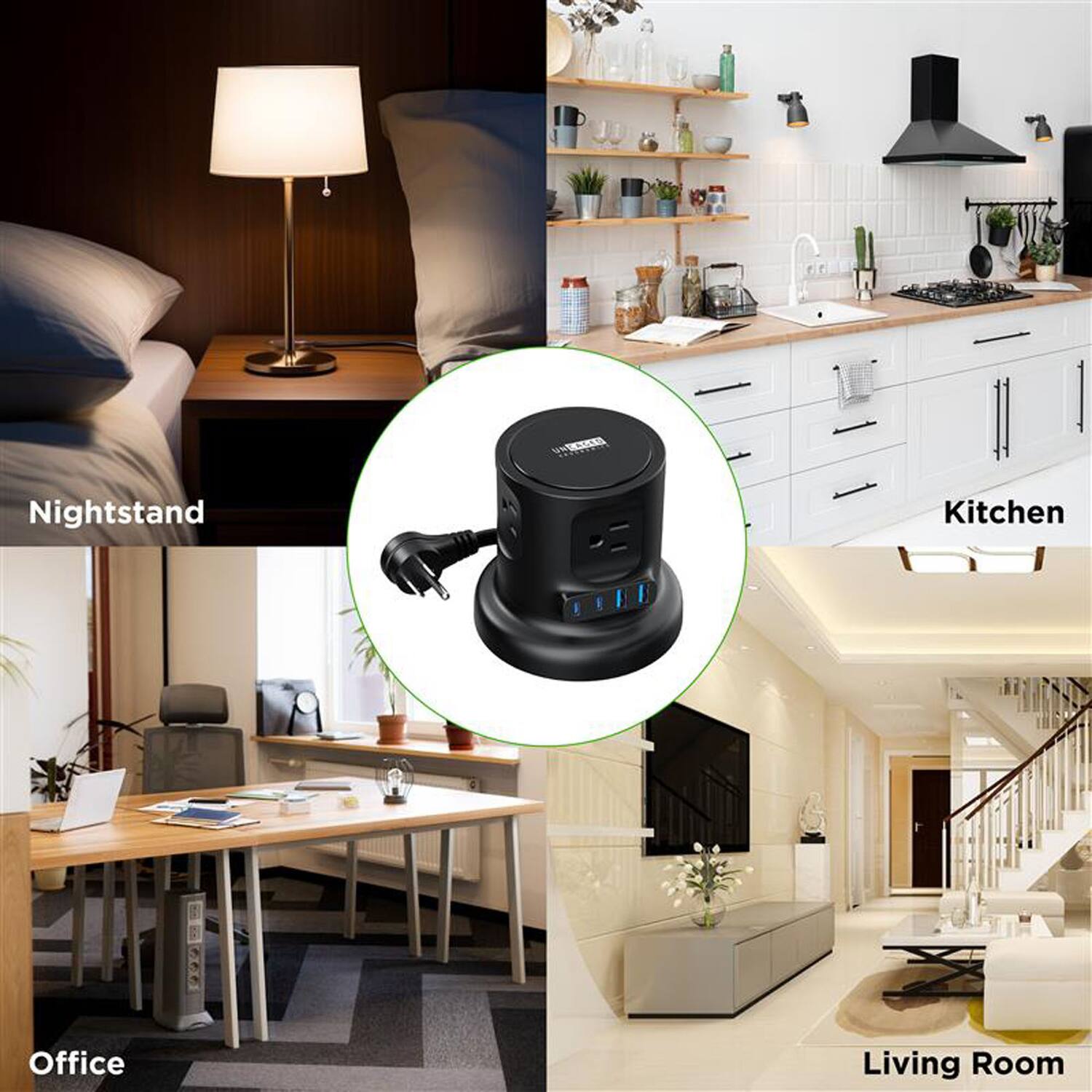 Nightstand  
Kitchen  
Office  
Living Room