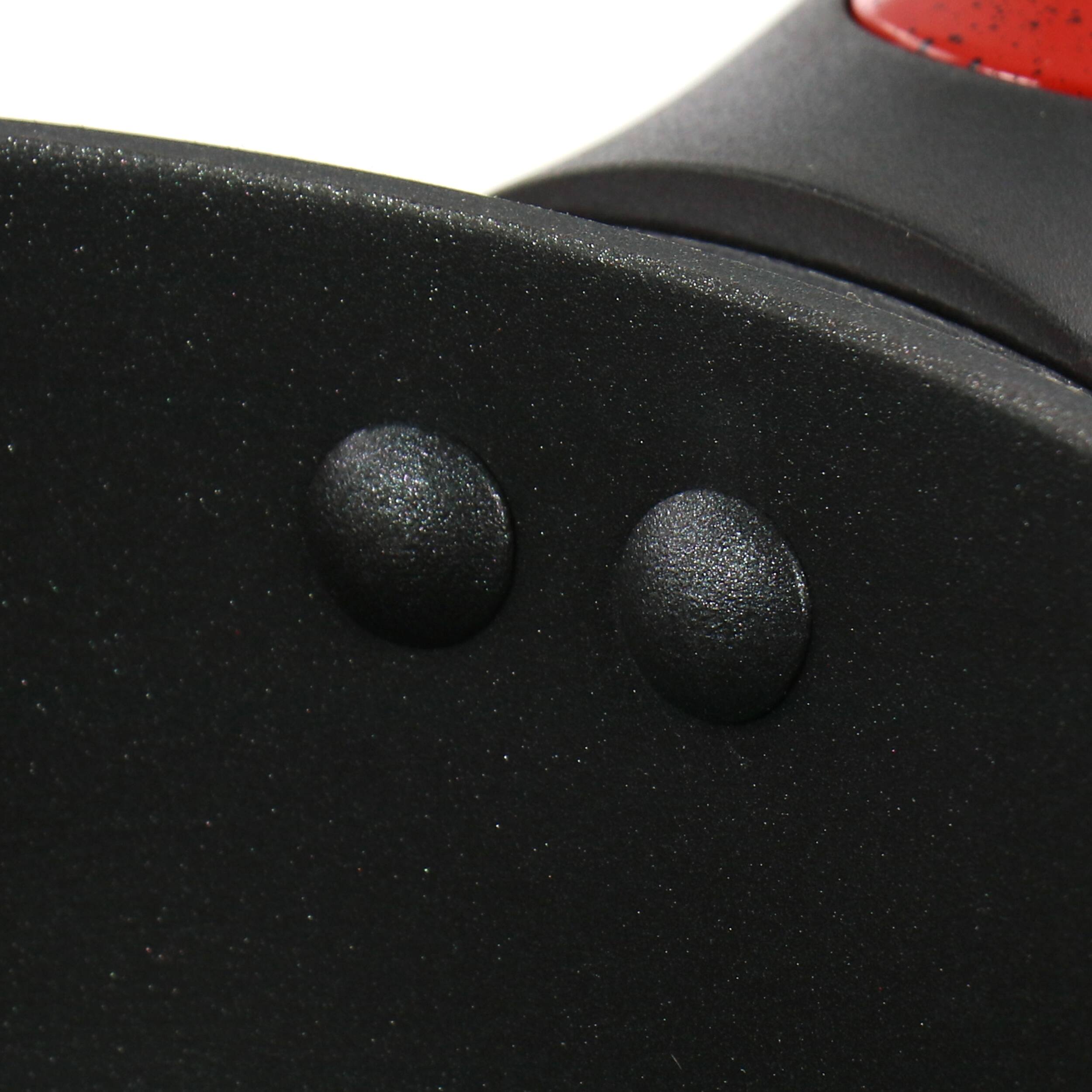 Alt View 3. Oster - Oster Claybon 2.2 Quart Nonstick Saucepan With Lid in Speckled Red - Red.