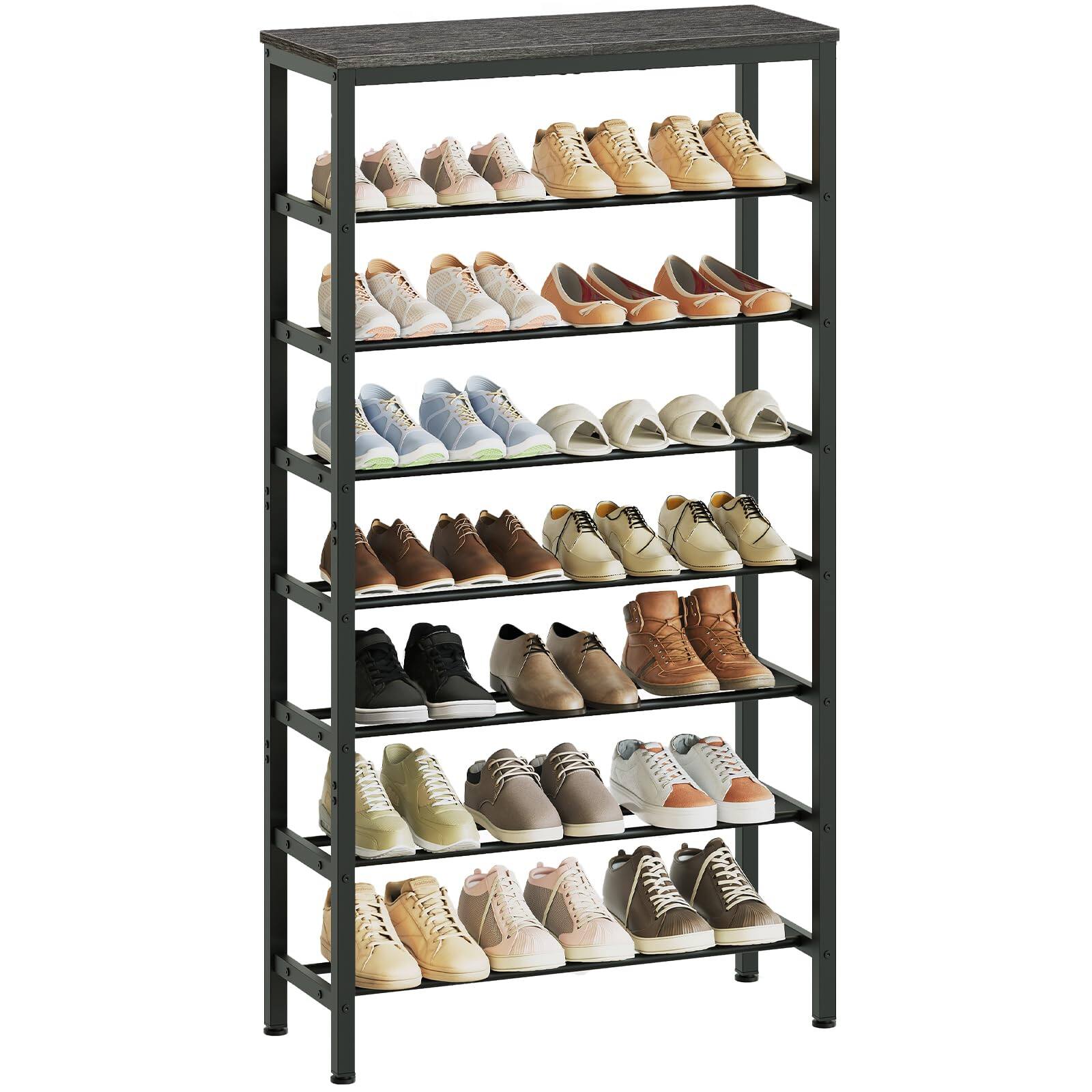 Charcoal + Black 28.3"L x 11"W x 52.7"H