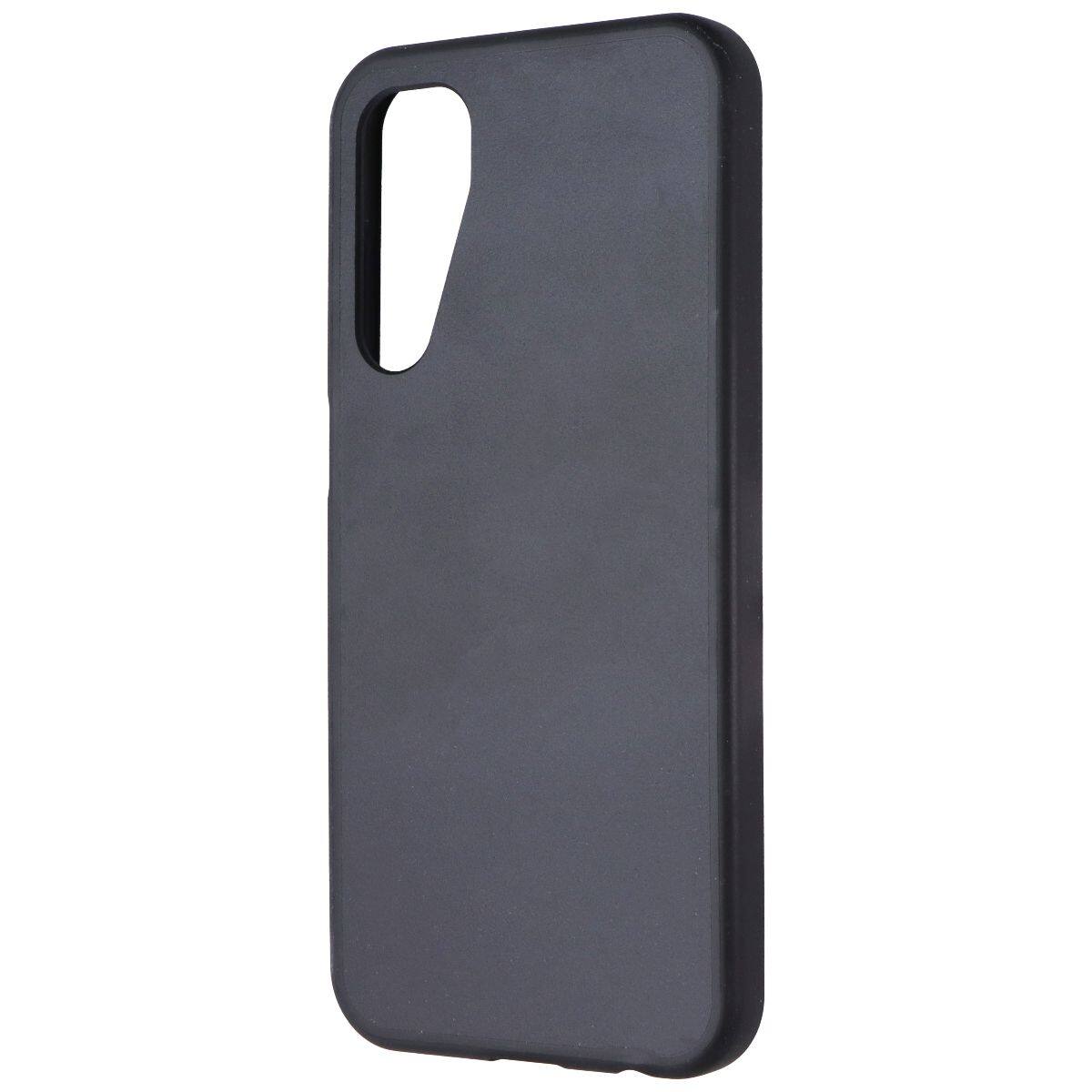 Front. OtterBox - OtterBox React Series Case for Samsung Galaxy A25 5G - Black - Black.