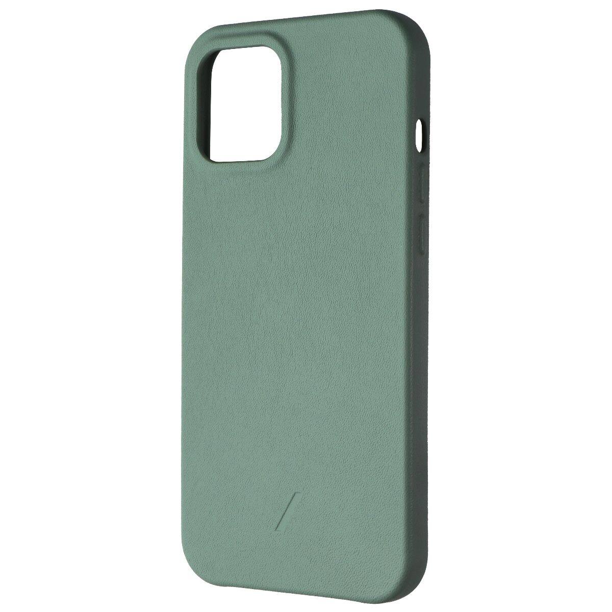 Front. Native Union - Native Union Clic Classic Series Case for Apple iPhone 12 Pro Max - Sage Green - Green.