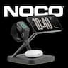 NOCO - XGrid XDS3: 3-in-1 Wireless Charging Stand for iPhone, Apple Watch & AirPods – MagSafe Compatible + Qi2 Certified - Black