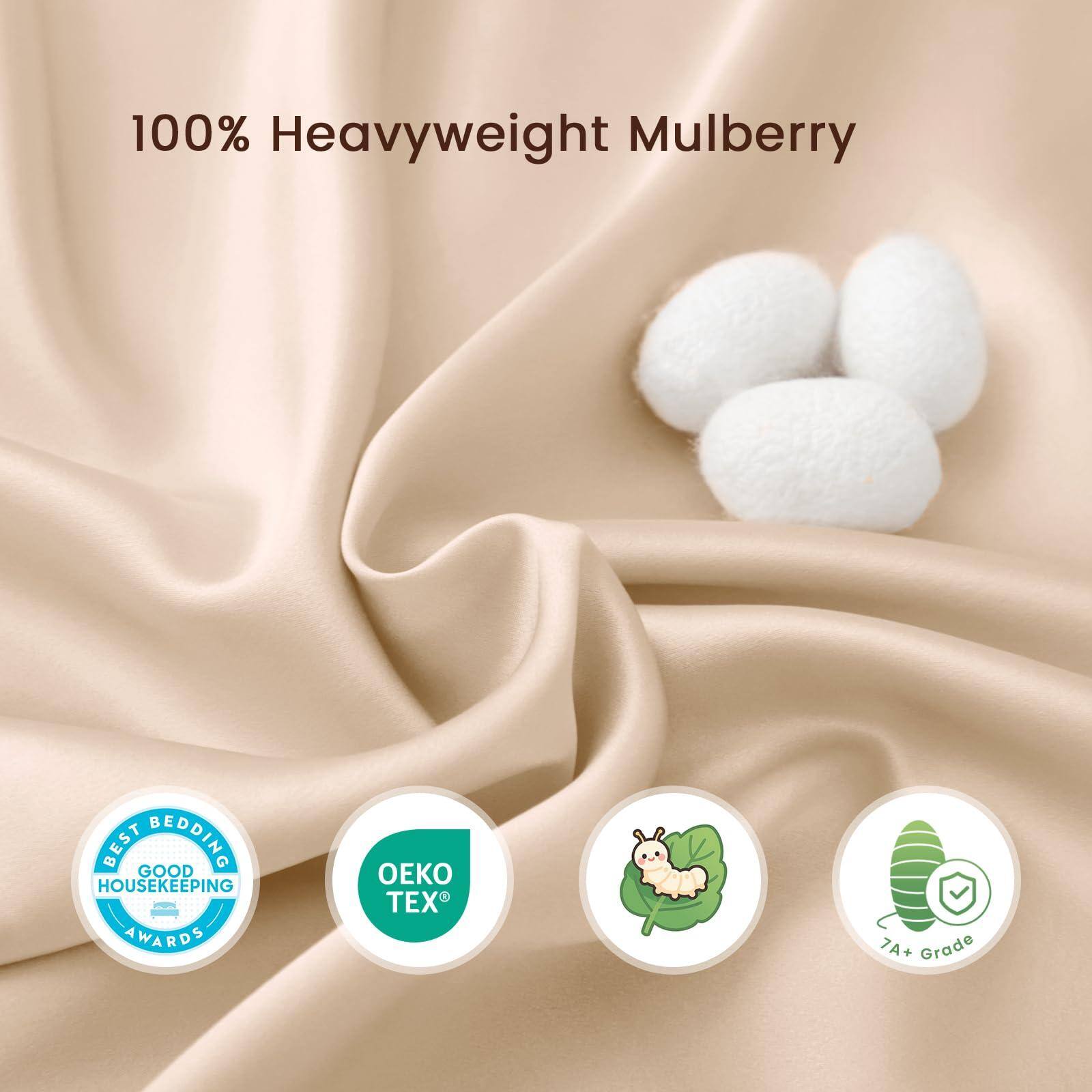 100% Heavyweight Mulberry

BEST BEDDING GOOD HOUSEKEEPING AWARDS

OEKO TEX

7A+ Grade