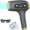 Front. MLAY - T8 IPL Laser Hair Removal for Women/Men, 15.5J Energy, Ice-Cooling Painless Tech, Effective & Long-Lasting from Home - Gray.