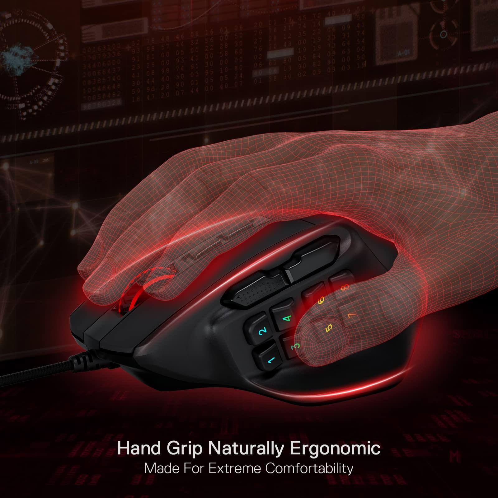 Hand Grip Naturally Ergonomic  
Made For Extreme Comfortability