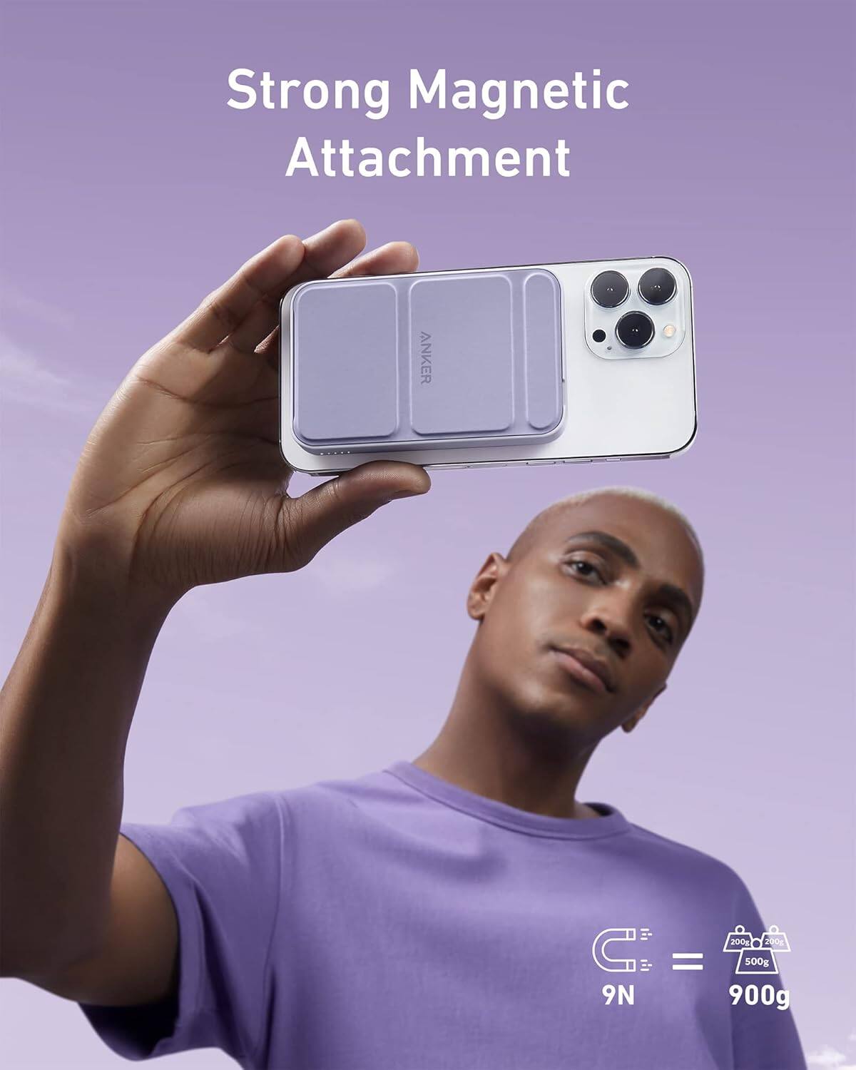 Strong Magnetic Attachment

9N = 200g + 200g = 500g = 900g