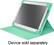 Left. Modal™ - Reversible Folio Case for Most Tablets Up to 10" - Purple/Mint.