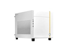SilverStone - SG14B White SFF Chassis, Plastic Front, Steel Body, 32.5" Drive Bay - White