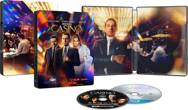Front. Casino (30th Anniversary Edition) (Steelbook) - 4K Blu-Ray.