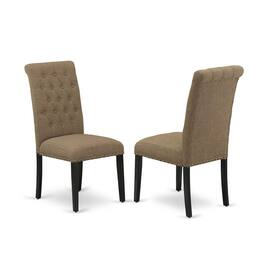 East West Furniture - Dining Room Set - Black