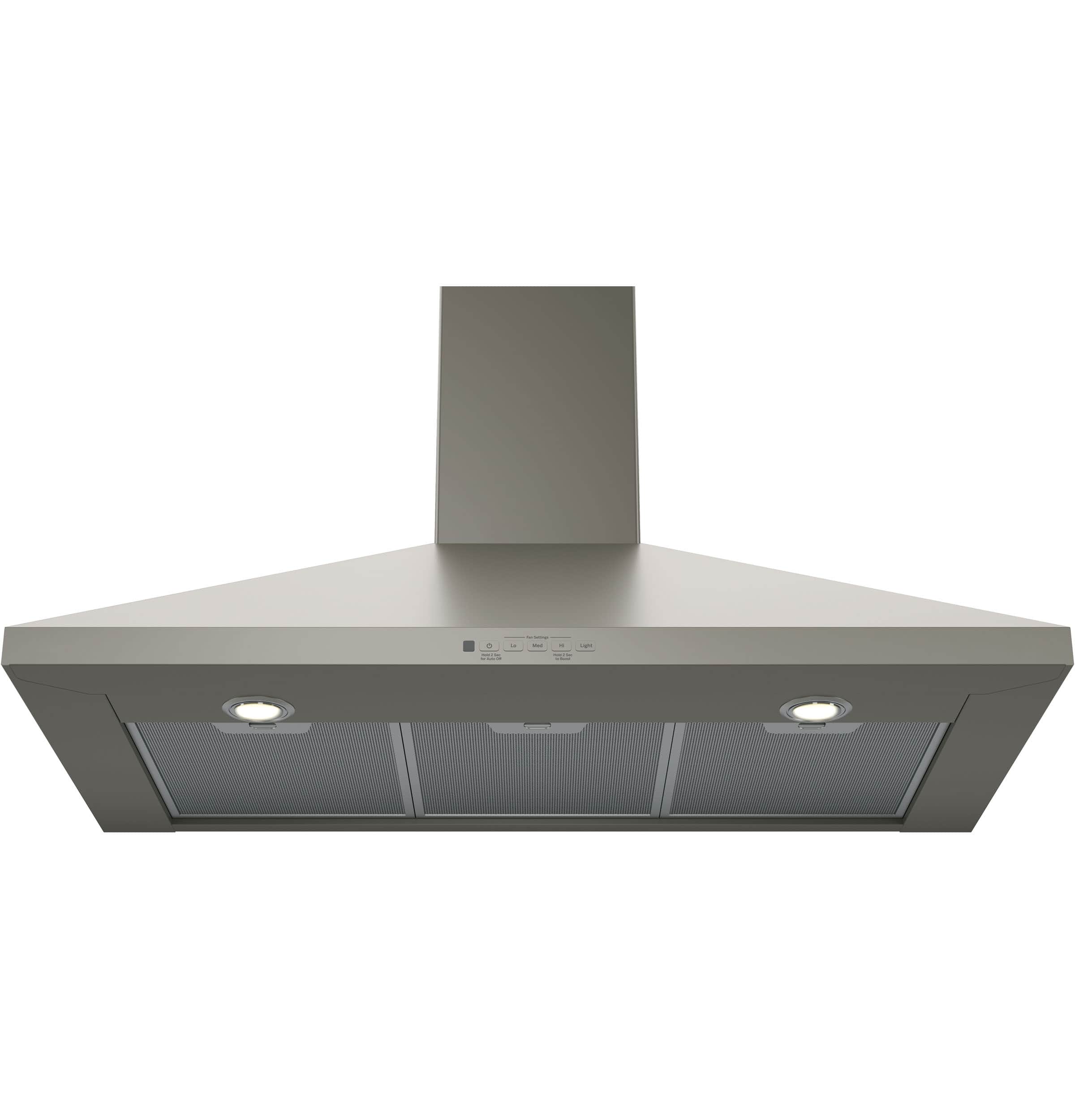 Alt View 12. GE - 36" Convertible Range Hood - Slate.