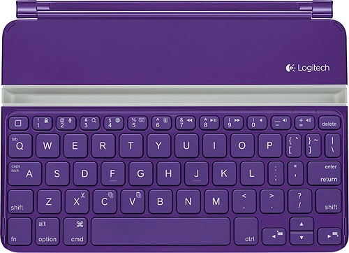  Logitech - Ultrathin Keyboard mini Cover for Apple® iPad® mini - Purple