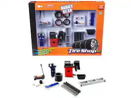 Repair Tire Shop Accessories Tool Set for 1/24 Scale Models by Phoenix Toys