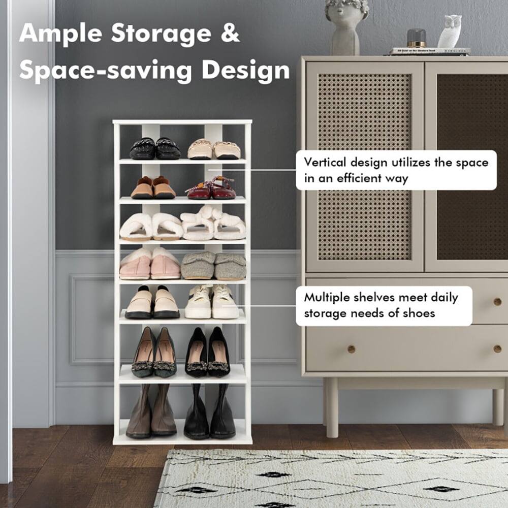 Ample Storage & Space-saving Design

Vertical design utilizes the space in an efficient way

Multiple shelves meet daily storage needs of shoes
