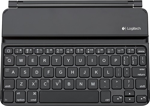 New Logitech iPad mini Retina Wireless Ultrathin Keyboard Cover 920-005021 Black 