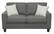 Front. Serta - Astoria 61" Loveseat - Dark Gray.