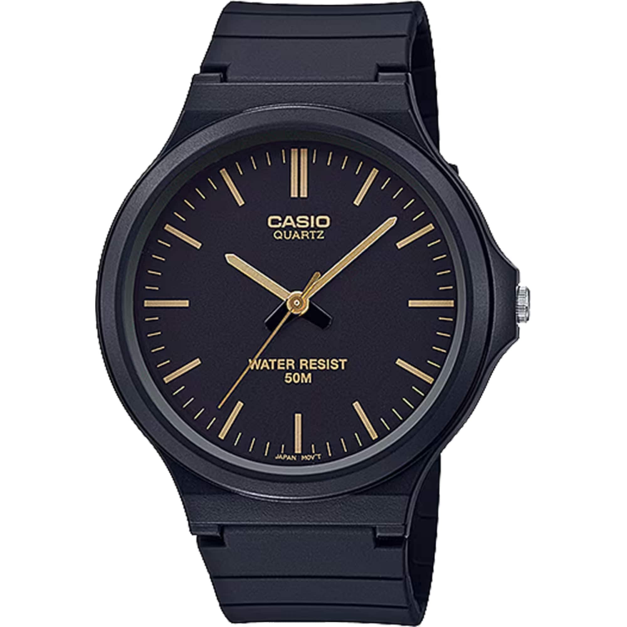 Casio - Men’s Analog Watch with Dial - MW-240-1E2V - Black