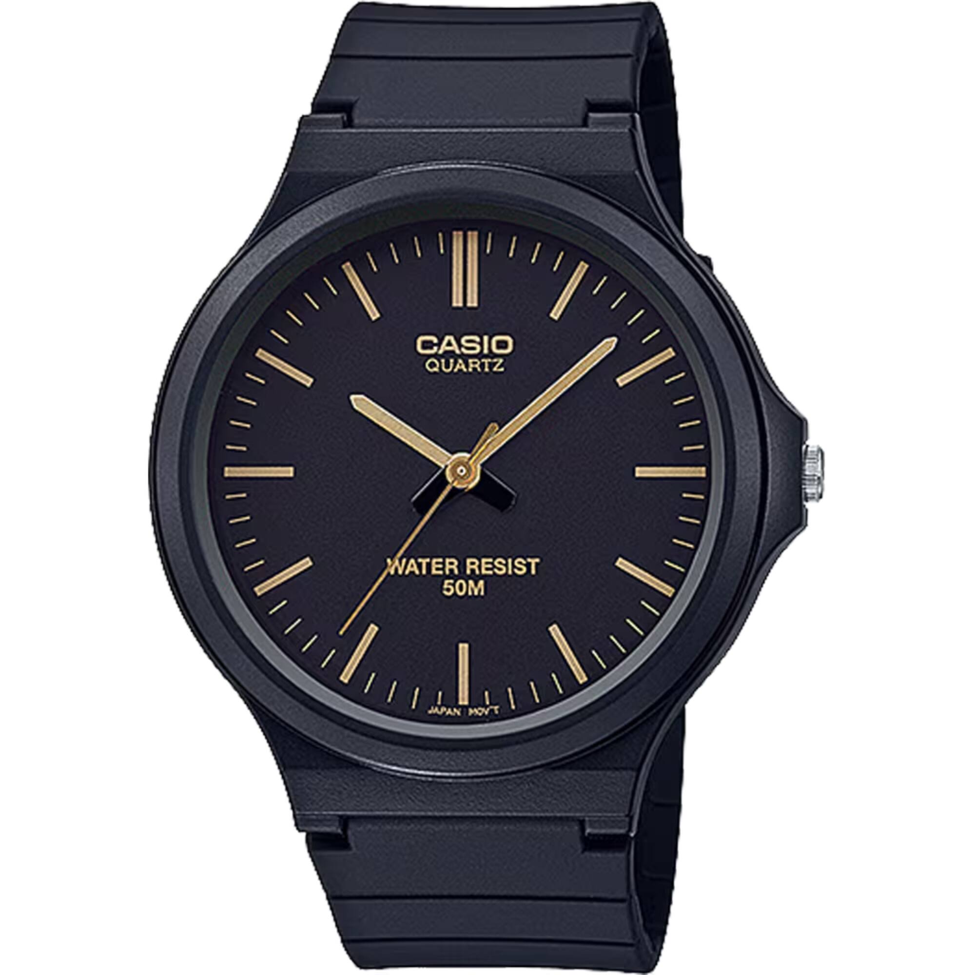 Casio - Men’s Analog Watch with Dial - MW-240-1E2V - Black