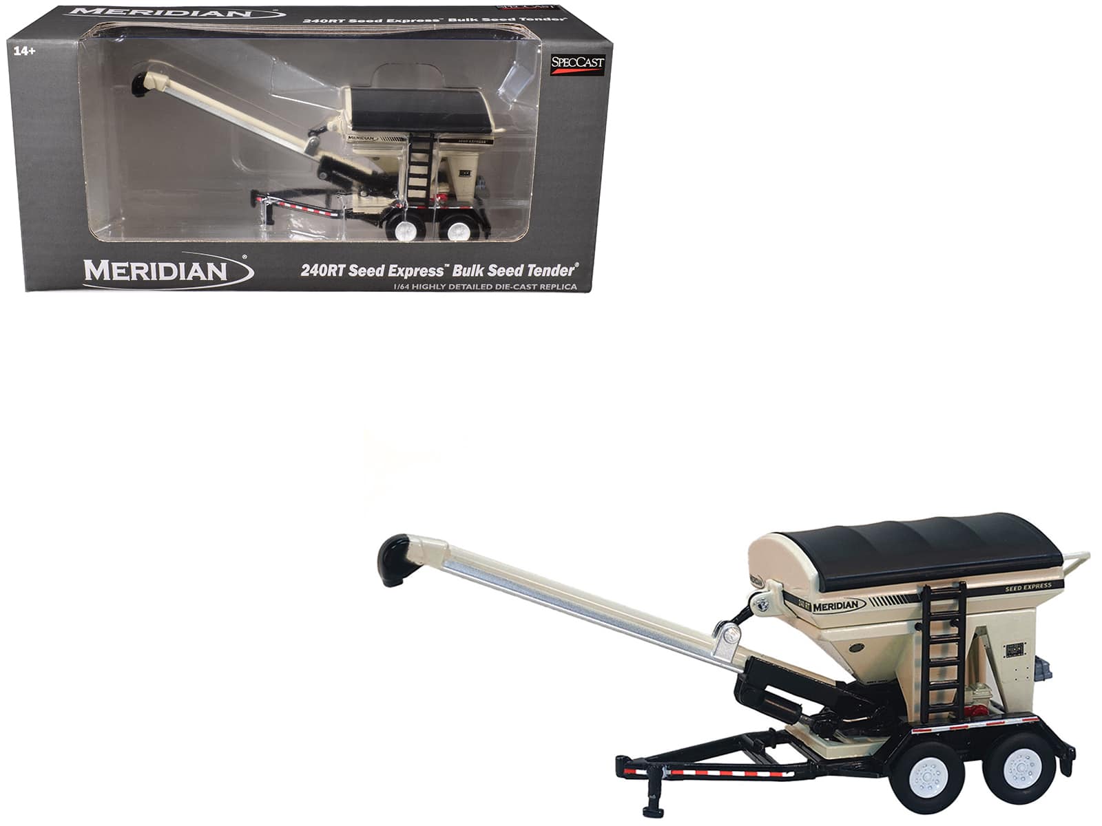 SpecCast Collectibles - Meridian 240RT Seed Express Bulk Seed Tender Light Tan 1/64 Diecast Model by SpecCast price history on PriceWatchPro