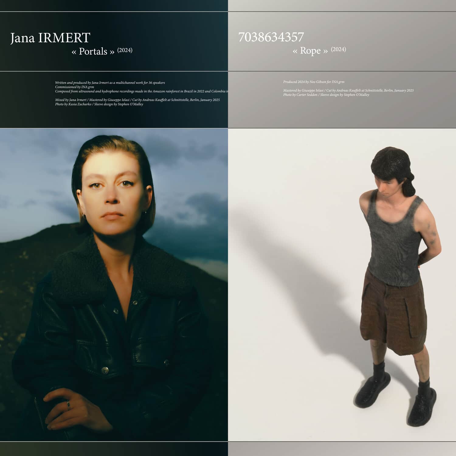 Jana Irmert - Portals / Rope   - VINYL LP