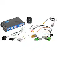 PAC - Radio Replacement and Steering Wheel Control Interface with BOSE and OnStar Retention for Select GM Vehicles - Black/Blue - Front_Zoom