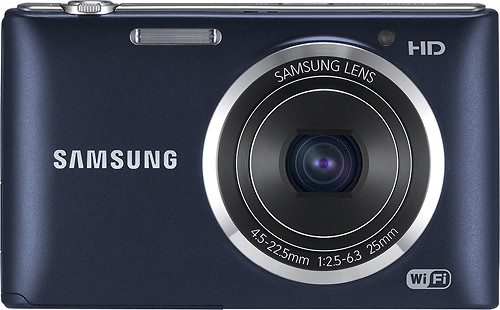  Samsung - ST150F 16.2-Megapixel Digital Camera - Black