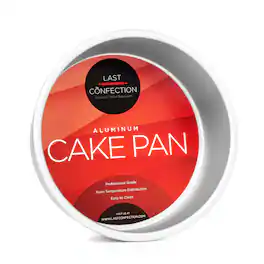 Last Confection - Round Aluminum Cake Pans - Silver
