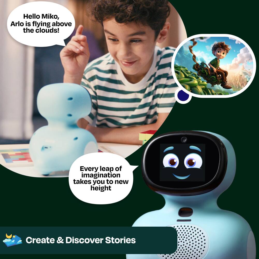 Hello Miko, Arlo is flying above the clouds!

Every leap of imagination takes you to new height

Create & Discover Stories