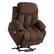 Alt View 4. GOODSILO - Power Lift Recliner Chair with Heat & Massage, Electric Fabric Recliner for Elderly with USB Port & Remote - Brown.