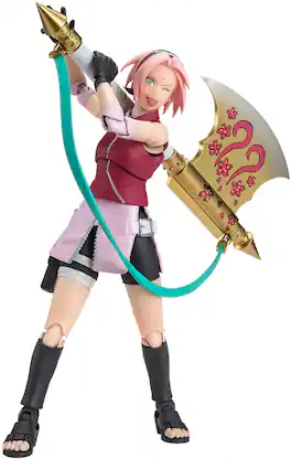 Bandai - Tamashii Nations - Naruto - S.H.Figuarts - Sakura Haruno - Narutop99 Edition - COLLECTIBLES - Multicolor