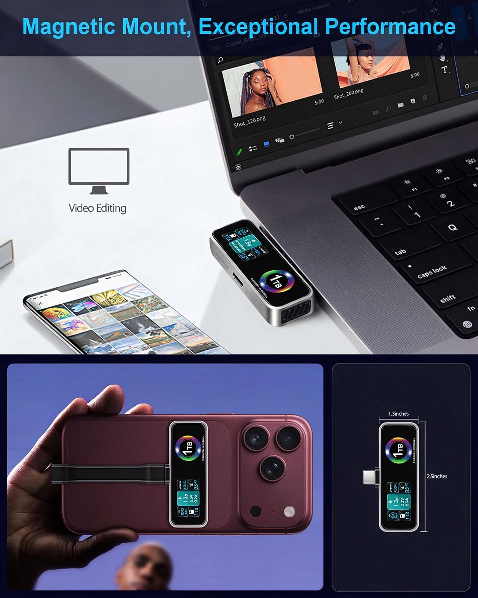 Media Browser items: Magnetic Mount, Exceptional Performance

Cryatal_Goon_Shot_Shot_Shot_Shot_Shot T 5.00 5:00 Shot_260.ong Shot_120png

Video Editing

65 100 CLAGGERENCE 1.5g

1TB

esc

F1 ! 2 1 Q tab lock caps shift

# in

1.3inches

TB

% W

0.24

25inches