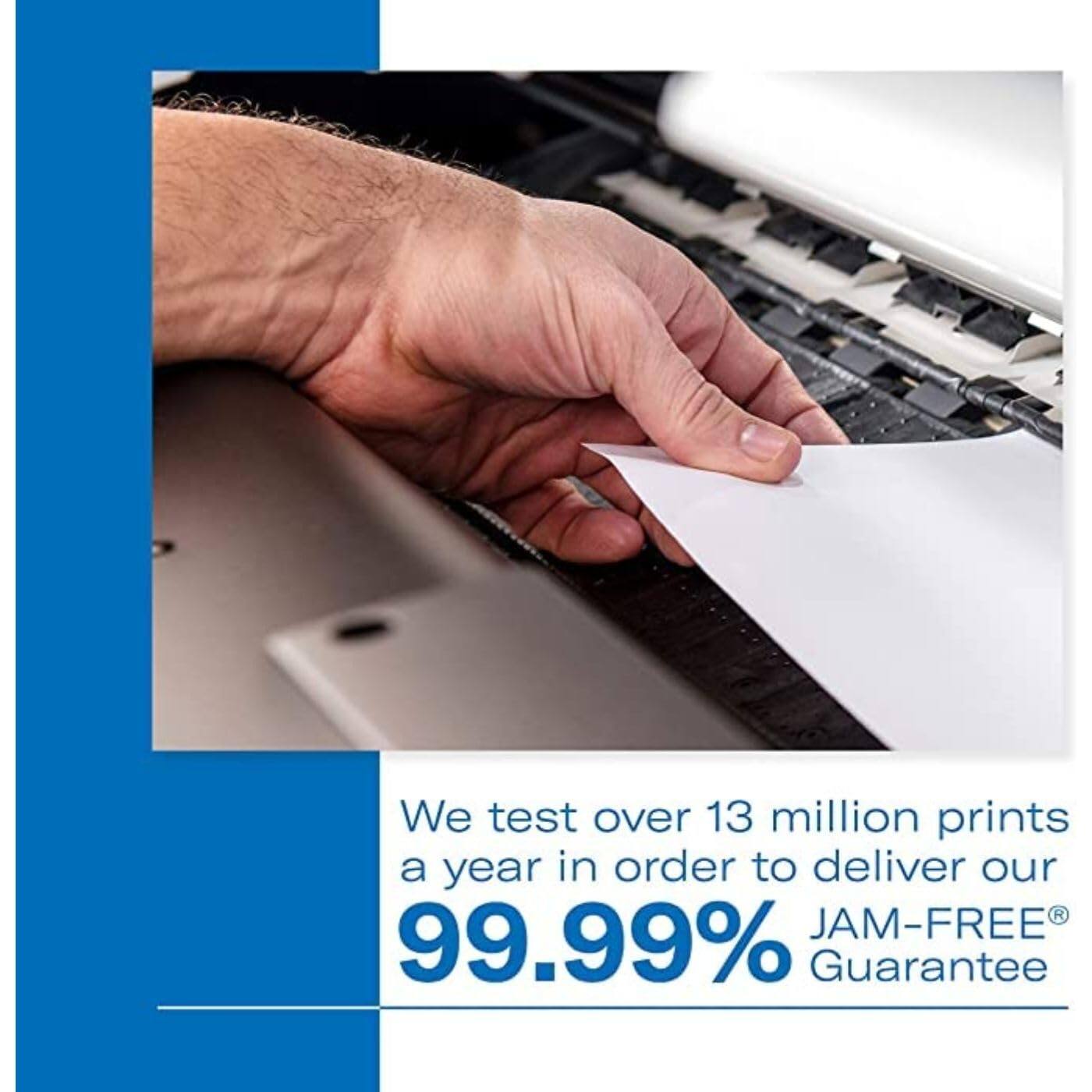 We test over 13 million prints a year in order to deliver our 99.99% JAM-FREE Guarantee