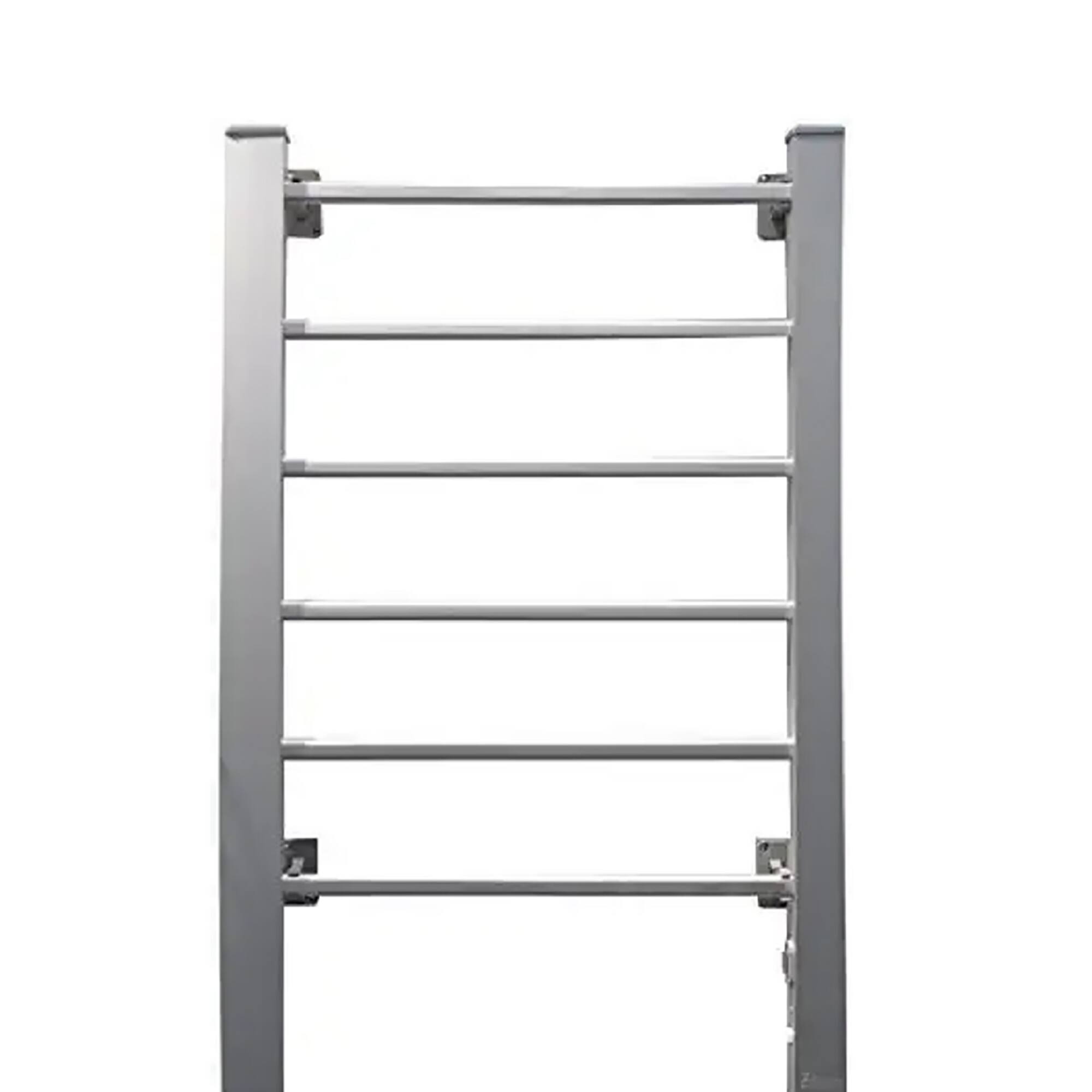 Left. Pursonic - Pursonic Stainless Steel Free Standing Towel Warmer - Silver.