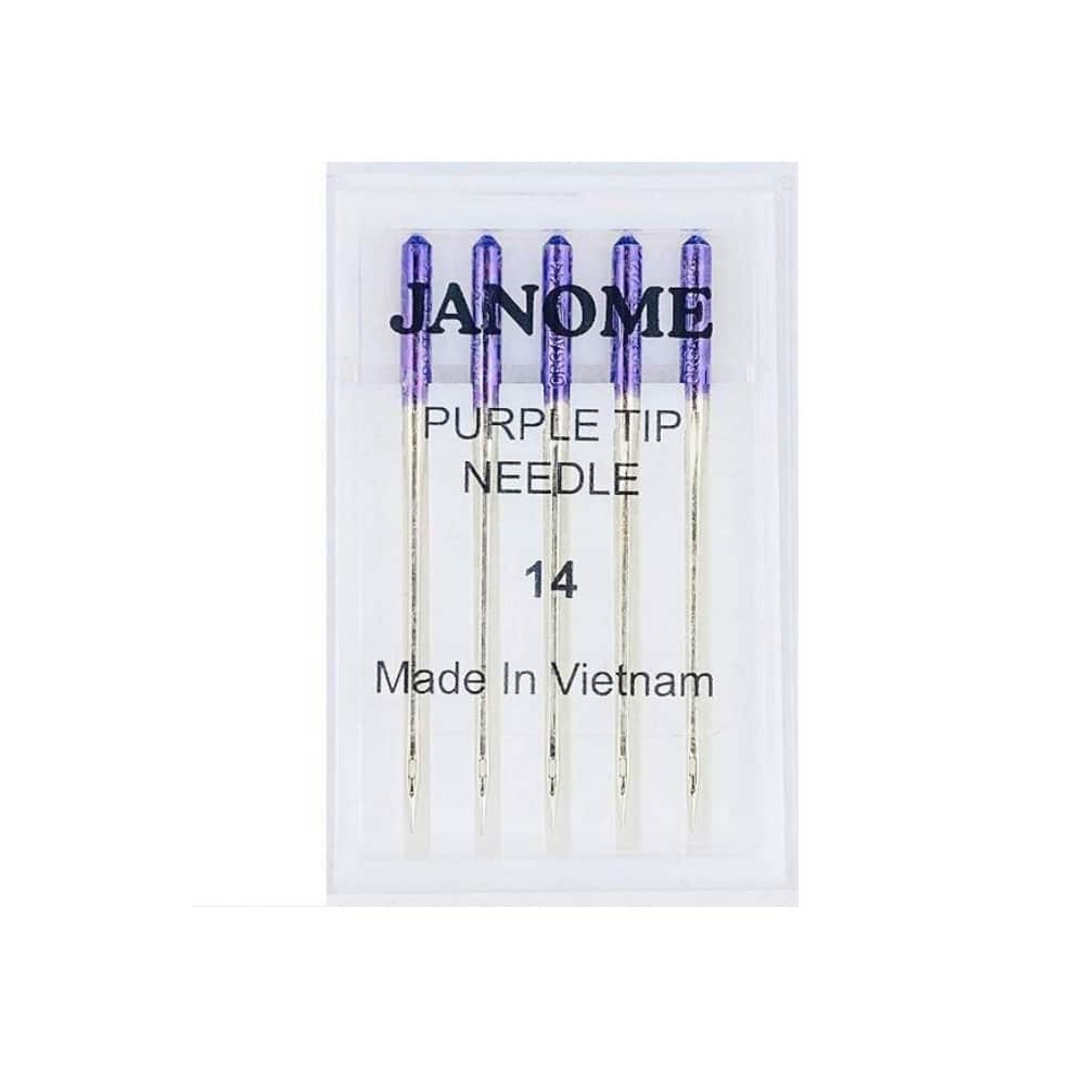 Janome - Purple Tip 15x1 Size 14 Ballpoint Needles price history on PriceWatchPro